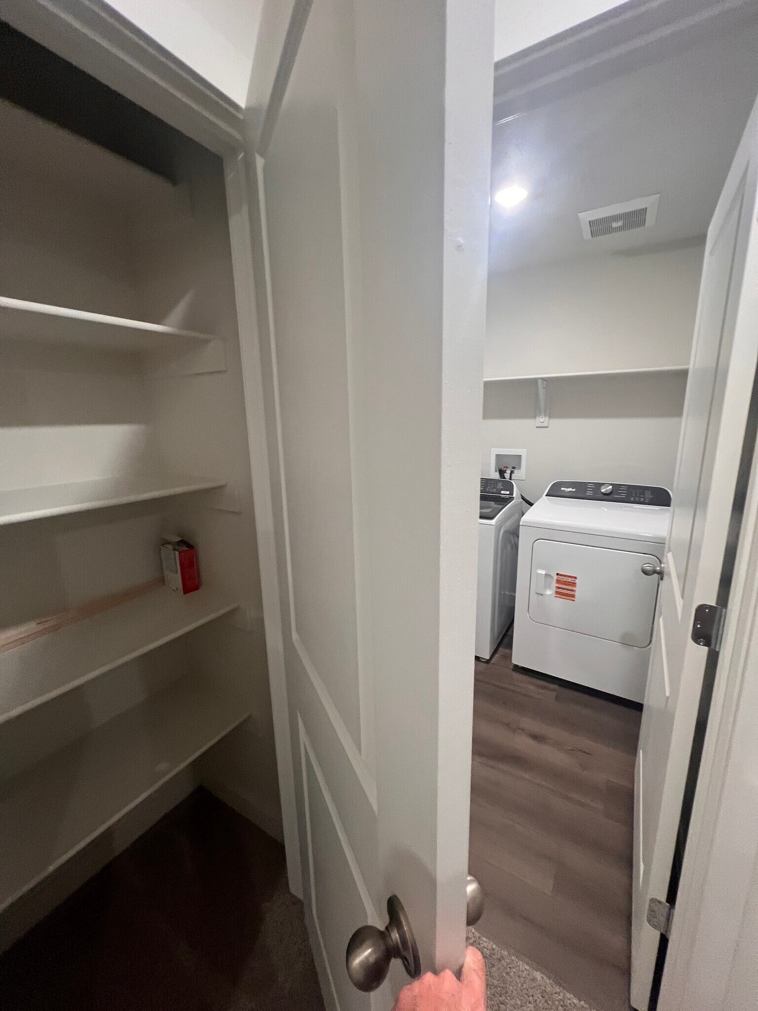 laundry and closet - 404 W 630 N