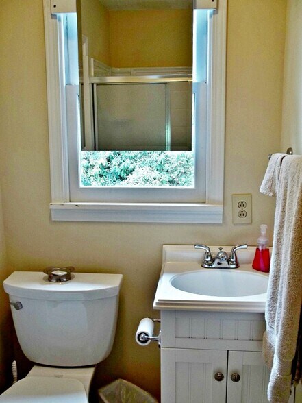 Upper bath toilet and sink - 1225 Becky Mountain Road
