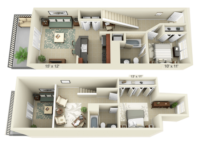 Floorplan - Upper Westside Apartments