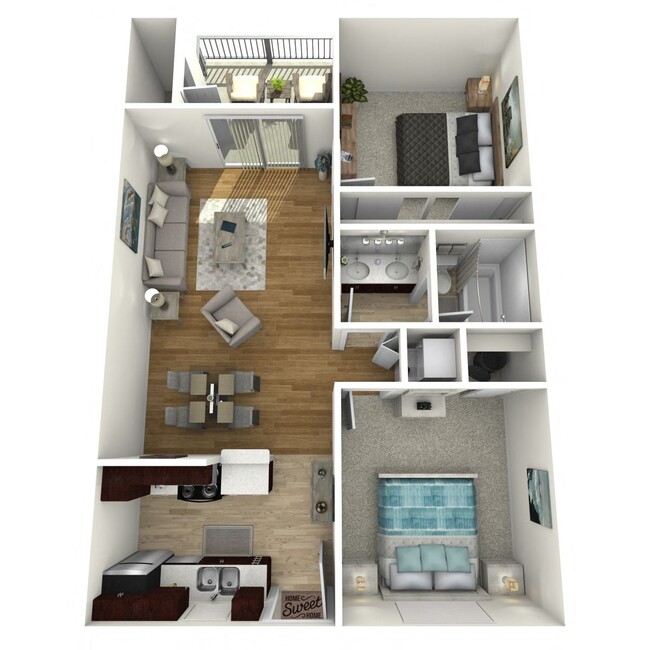 Floorplan - Treehouse Apartments