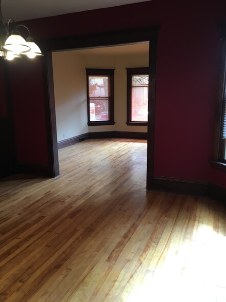 Dining room, looking into living room - 832 Jenifer St