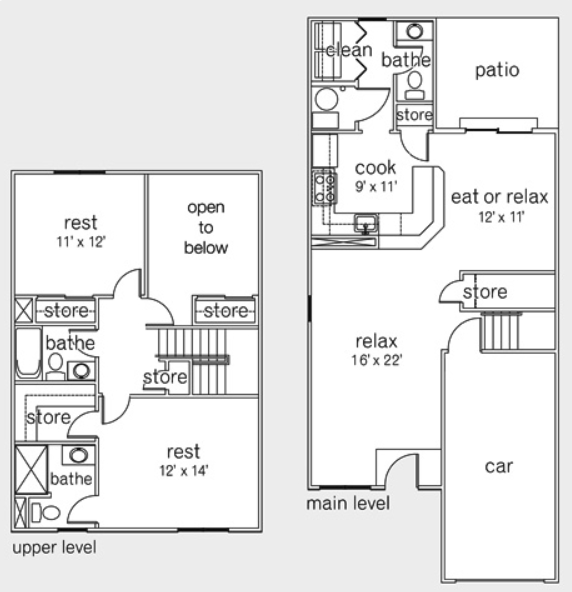 Floorplan - Traditions at Slate Ridge