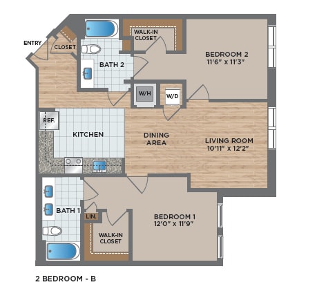 Floorplan - The Kingsley
