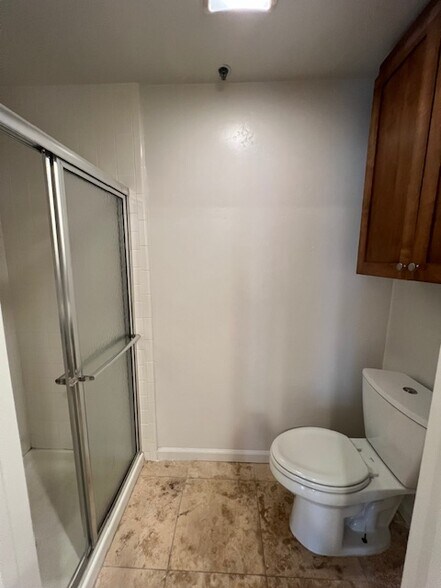 Master Bathroom Toilet & Shower - 5645 Friars Rd