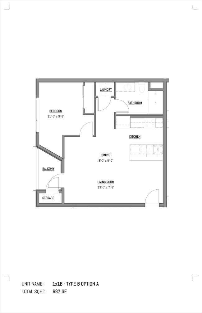 Floorplan - Serenity Apartments