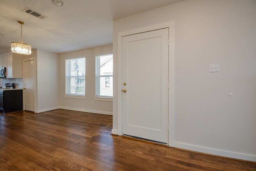 Storage closet in living room - 2916 Arbor St