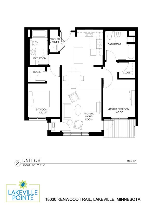 Floorplan - Lakeville Pointe Apartments