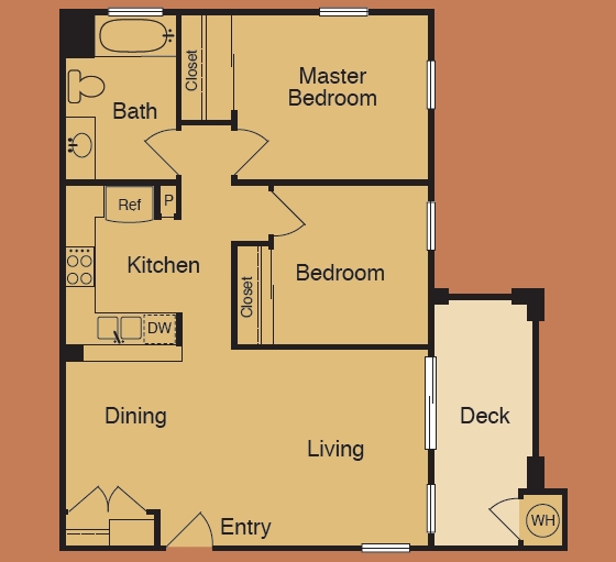 2BR/1BA - Cedar Glen Apartments