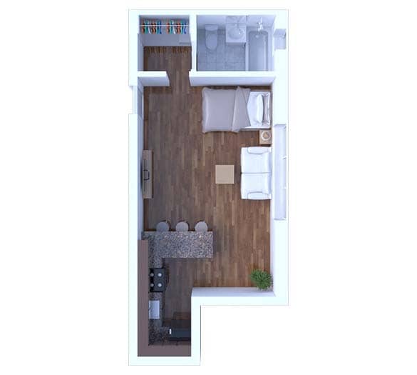 Floorplan - The Max Apartments