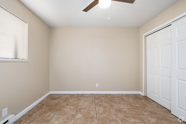 2BR, 1BA - 850SF - Bedroom 2 - The Donatello