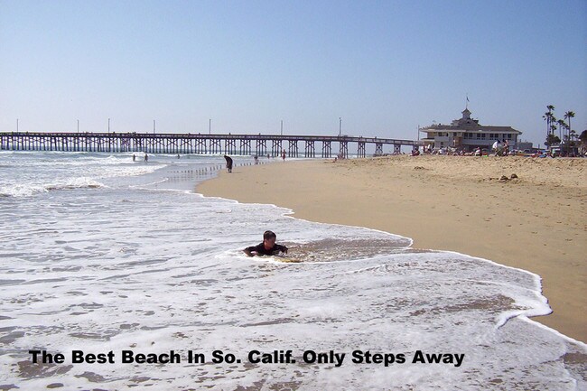 1 block to ocean beach. - 1826 W Balboa Blvd