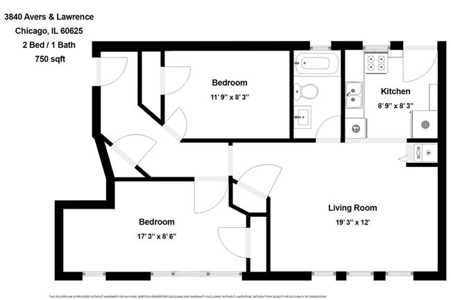 Building Photo - Albany Park - 2 Bed / 1 Bath - Central Heat - Dog Friendly