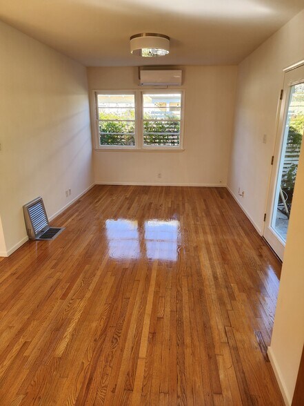 Living Room with Mini Split - 3555 Beethoven St