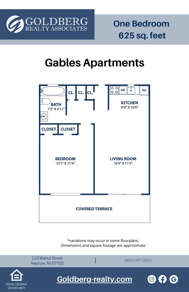 Floorplan - Gables Apartments
