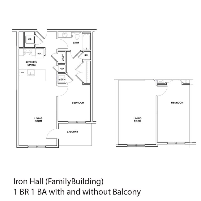 Floorplan - Foundry Square Apartments