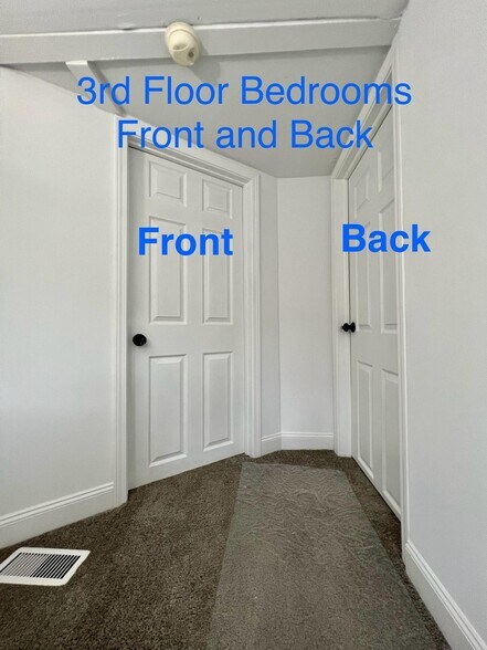 Bedrooms #4 and #5 - 244 E Oakland Ave