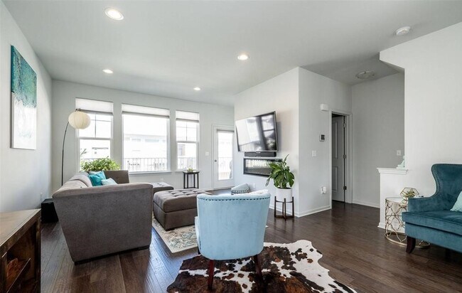 Living Room with Balcony - 2500 Normandy Rd