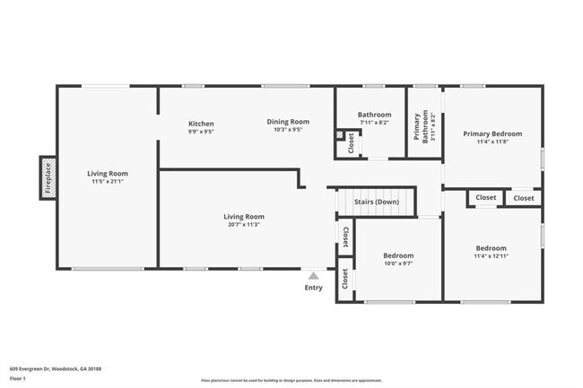 Building Photo - 609 Evergreen Dr