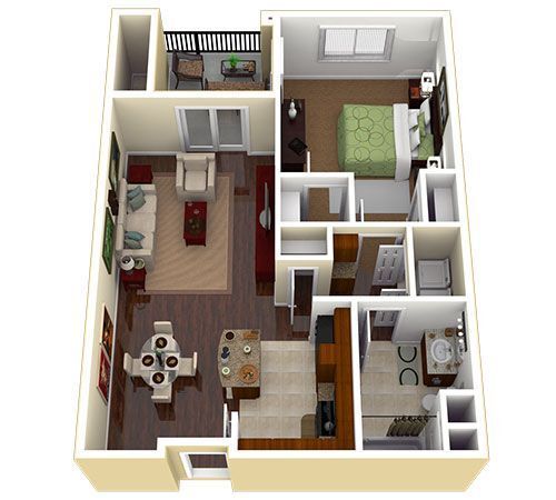 Floorplan - Triana Apartments