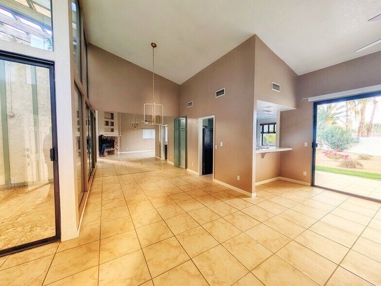 Living room and dining area - 45390 Driftwood Dr