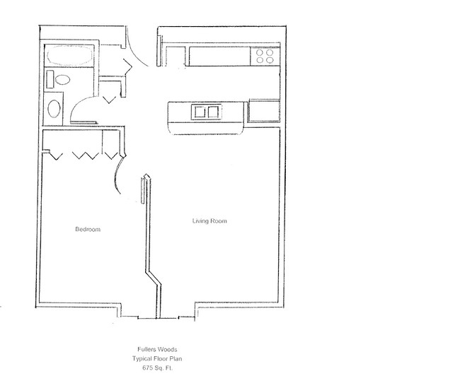 Floorplan - Fullers Woods Apartments