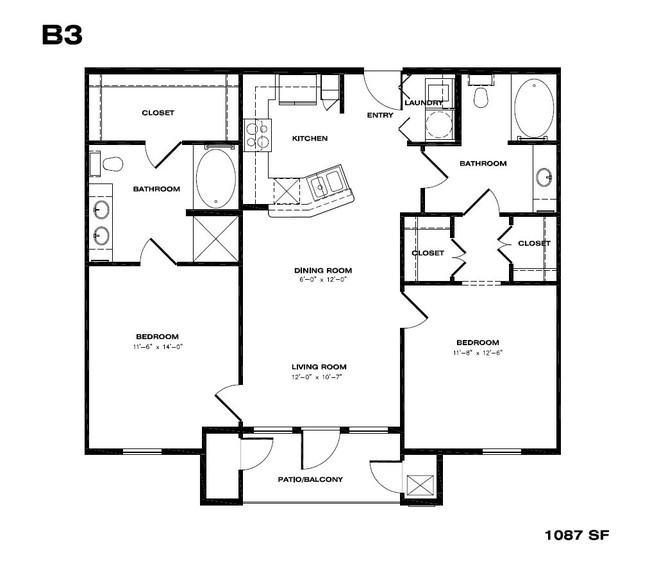 Unit B3 - Bay Vista Pointe Apartments