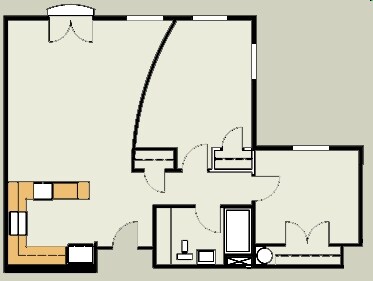 2BR/1BA - High Street Terrace