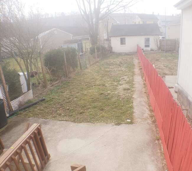 Fully Fenced in Backyard - 1322 3rd St