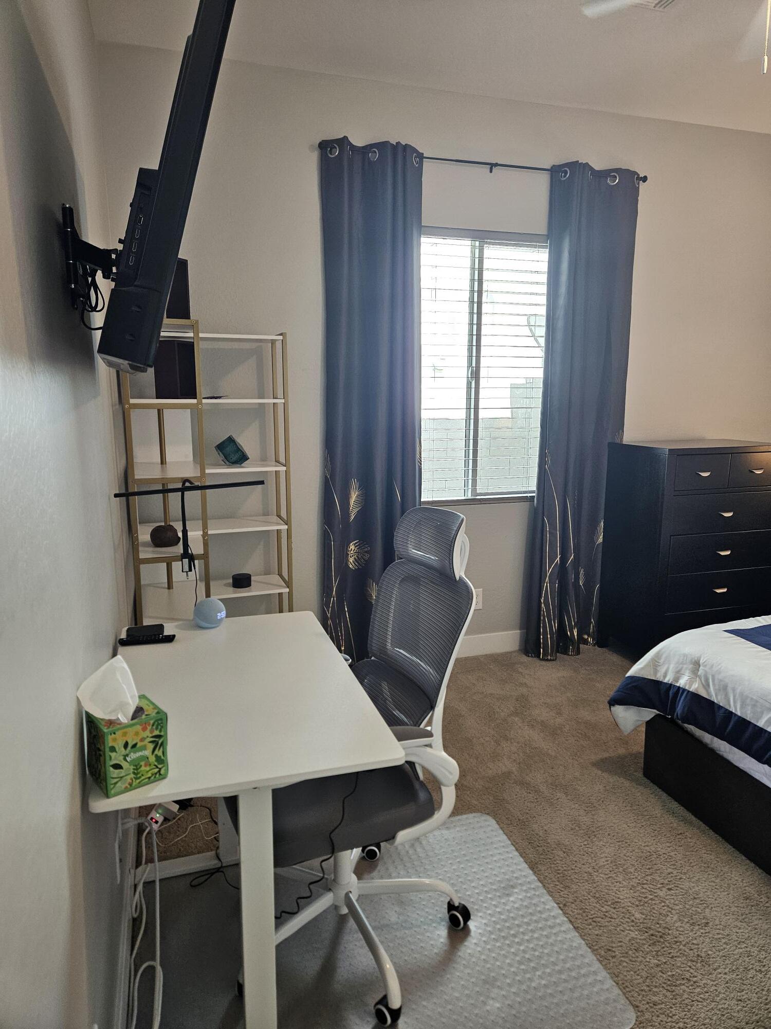 Sit stand work desk. - 1332 E La Mirada Dr