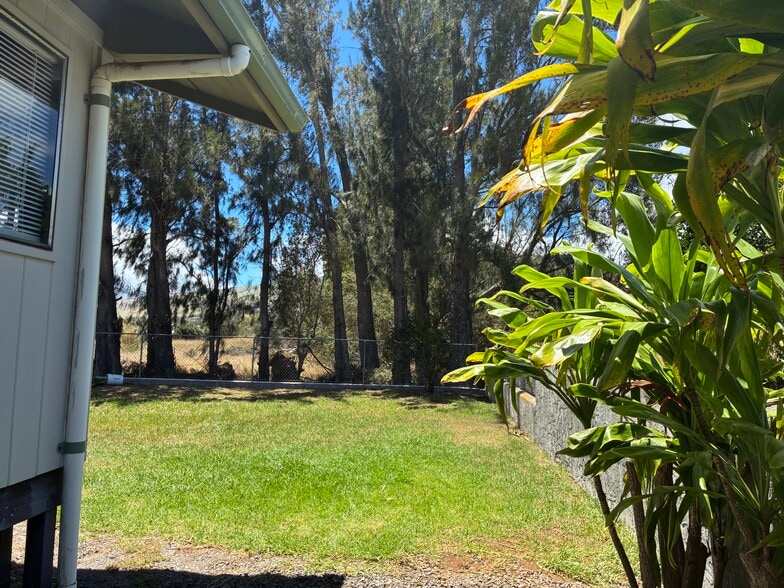 Backyard, right side - 66 -1253 Ahuli Cir