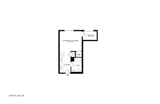 Floorplan - 1915 Park