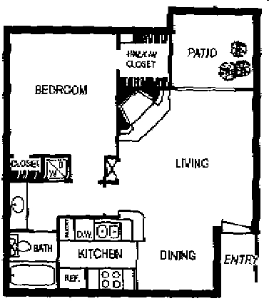 1BR/1BA - Cedar Ridge