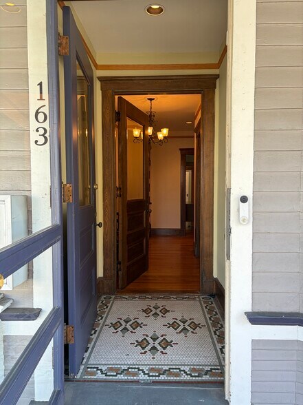 Front Porch Entrance - 163 Dwight St
