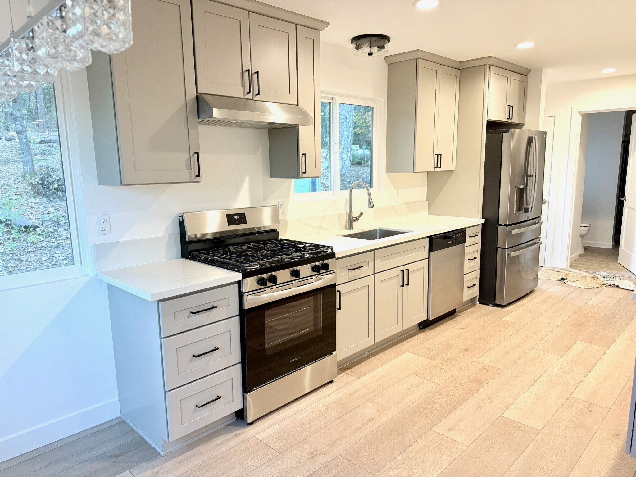Upstairs kitchen - 13642 Brooks Rd