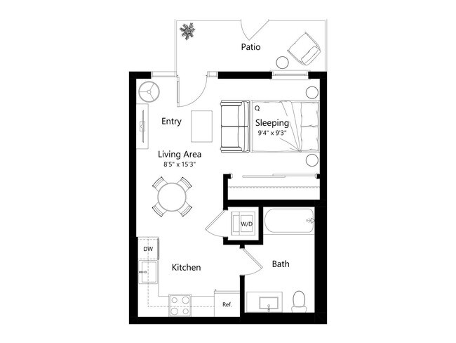 Floorplan - The Santa Monica Collection - 1430 Lincoln