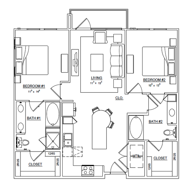 Floorplan - Magnolia on Gilbert