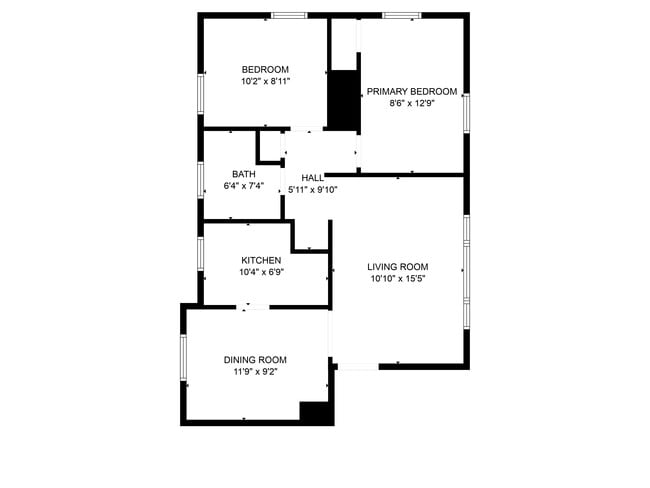 Floorplan - Highland View Apartments