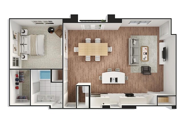 Floorplan - The Lofts at Brownwood