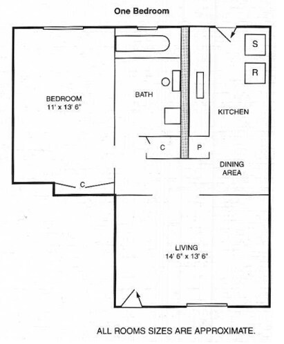 1BR/1BA - Westhampton Court Apartment Homes