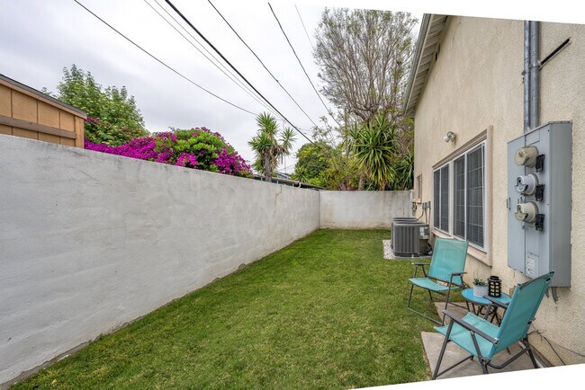 back yard - 515 S Shelton St