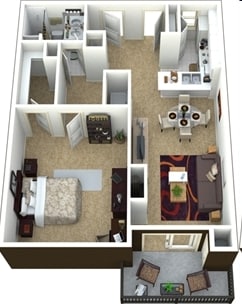 1BR/1BA - Camden Denver West