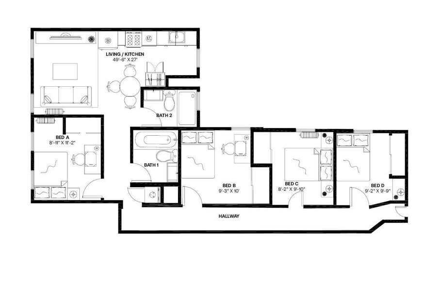 Building Photo - Room in Shared 4 bed/2 bath home in West Harlem