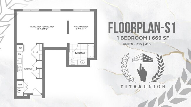 Floorplan - Titan Union