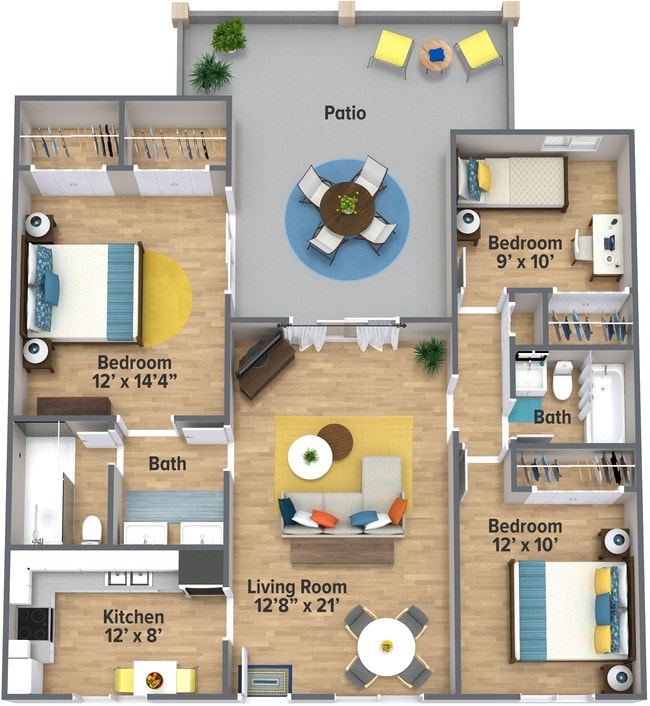 Floorplan - The Lennox @ Tempe