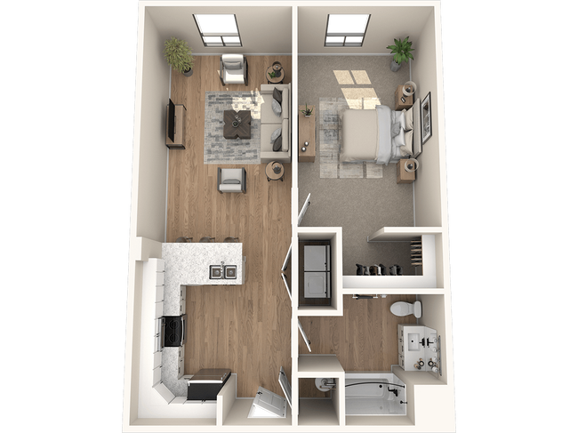 Floorplan - Solace at Ballpark Village