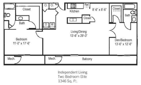 2BR/2BA Elite - Immanuel Village