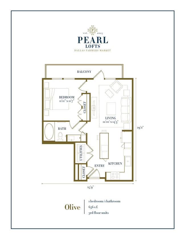 Floorplan - Pearl Lofts