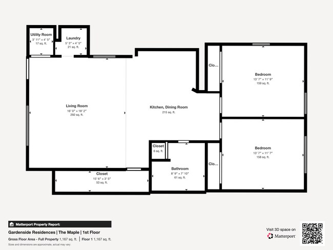 Building Photo - 2 bed, 1 bath apartment with washer and dryer included (85 Griffin Ln #102)