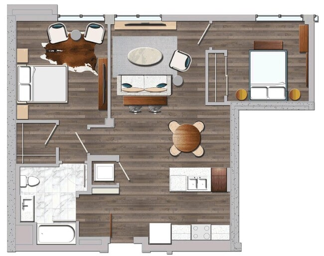 Floorplan - Next on Sixth
