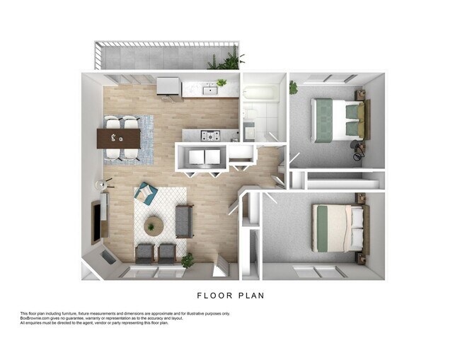 Floorplan - Lakeside Apartments